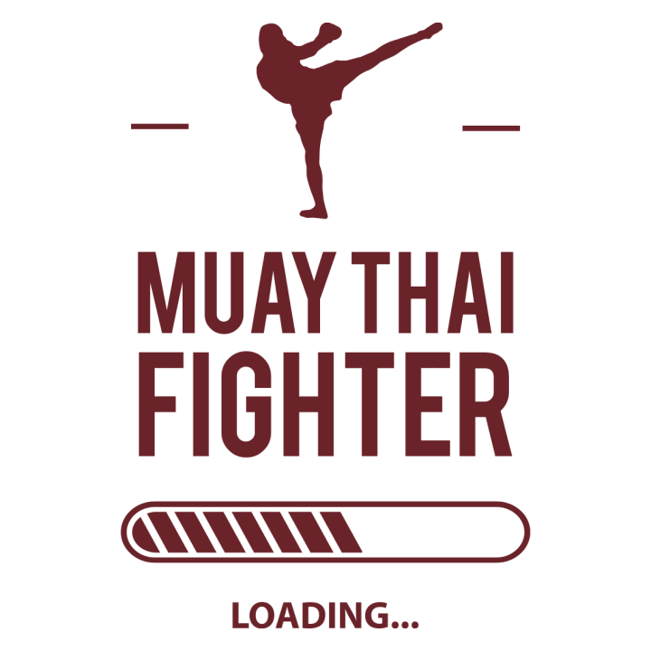 Muay Thai Fighter Loading Vrouwen Lange Mouw Shirt 0 image
