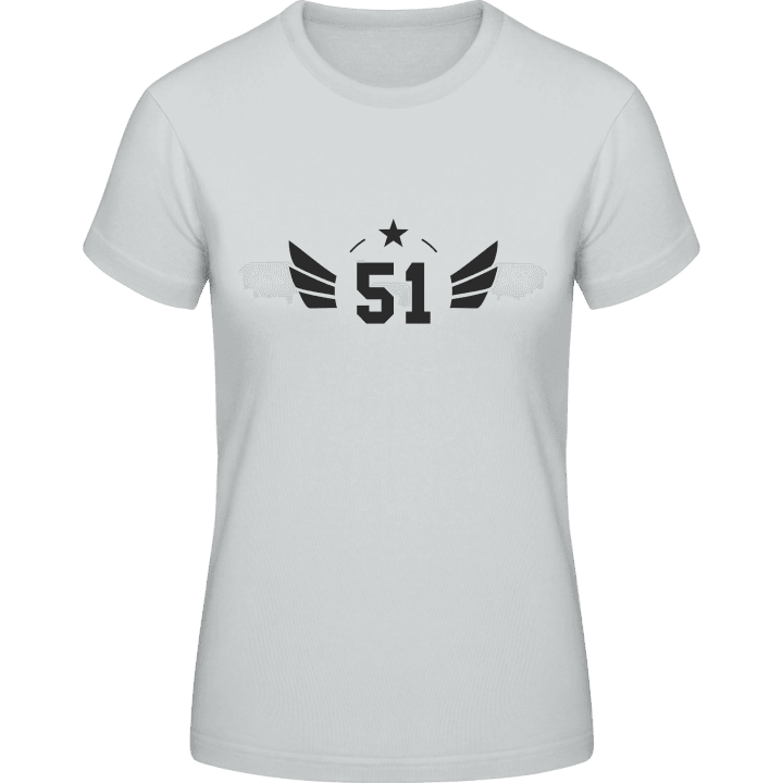 51 Years T-shirt för kvinnor 0 image