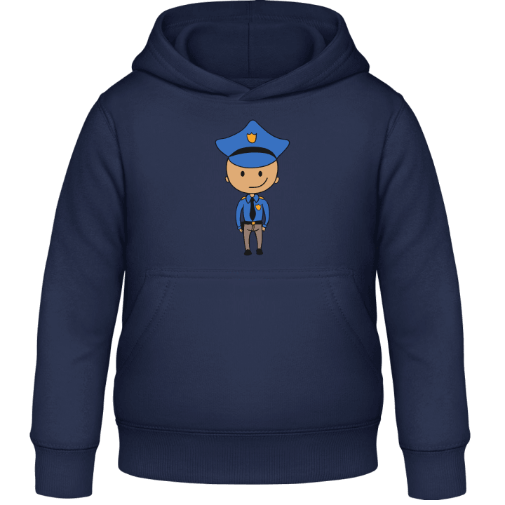 Police Comic Character Felpa con cappuccio per bambini contain pic