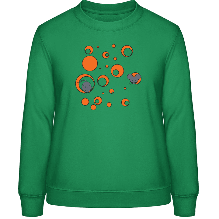 Cheese Effect Sweat-shirt pour femme contain pic
