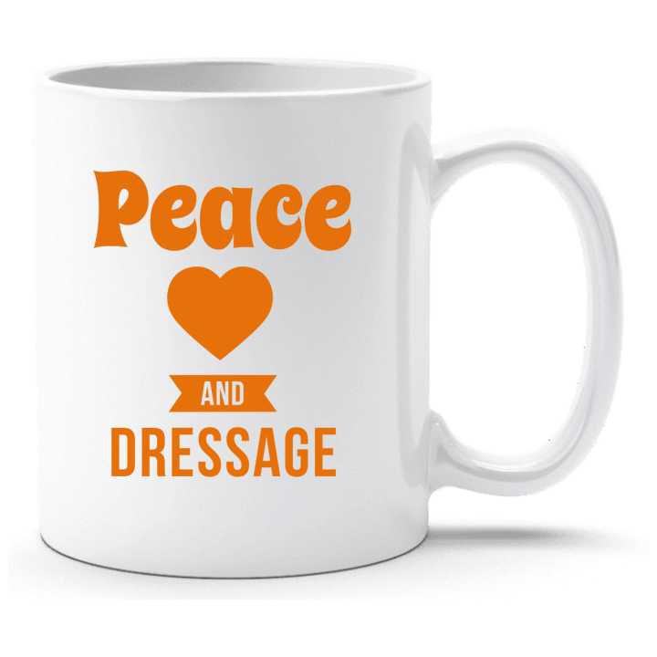 Peace Love Dressage Taza contain pic