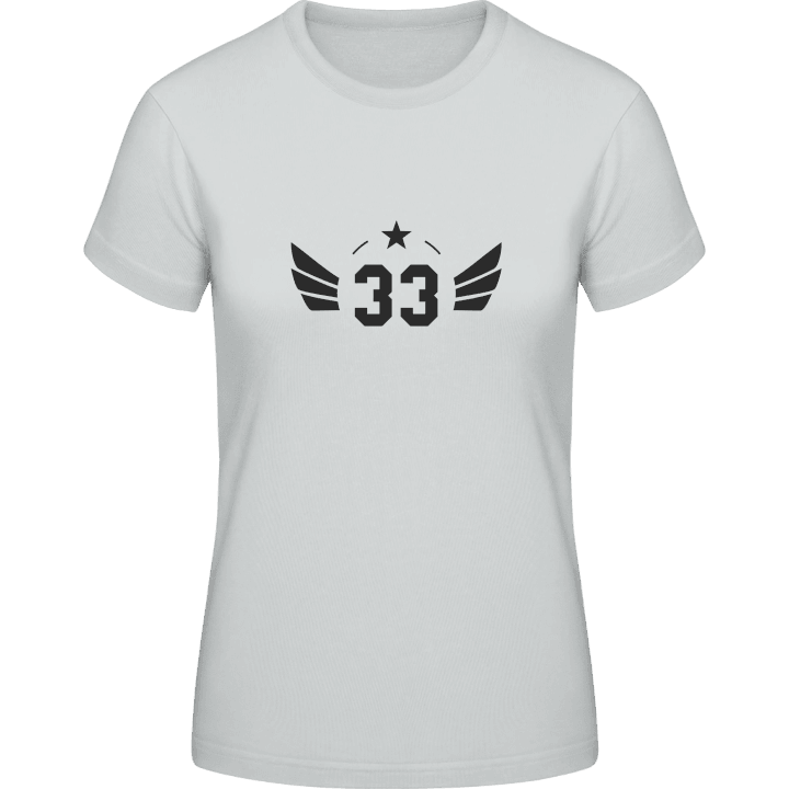 33 Years Number T-shirt för kvinnor 0 image