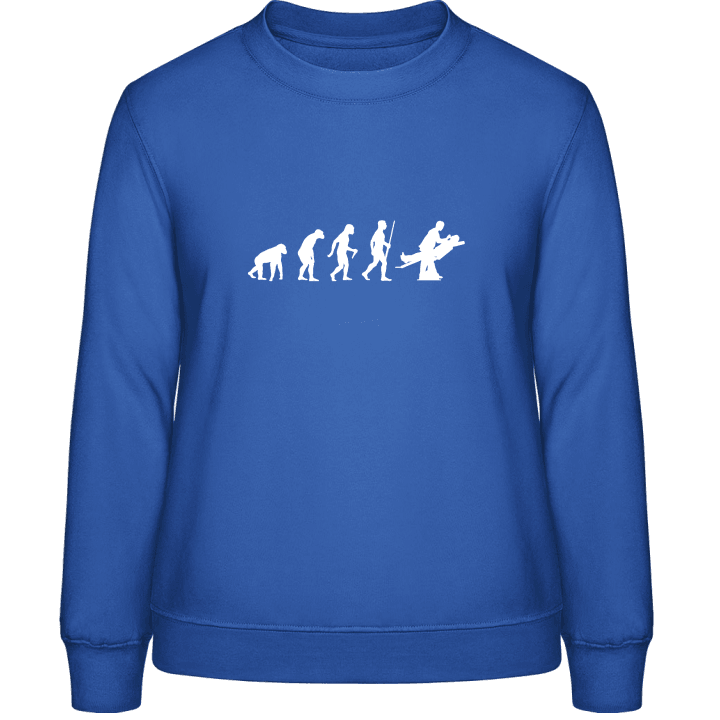 Dentist Evolution Sweatshirt för kvinnor contain pic