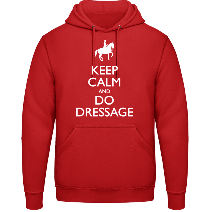 Keep Calm And Do Dressage Sweat à capuche contain pic