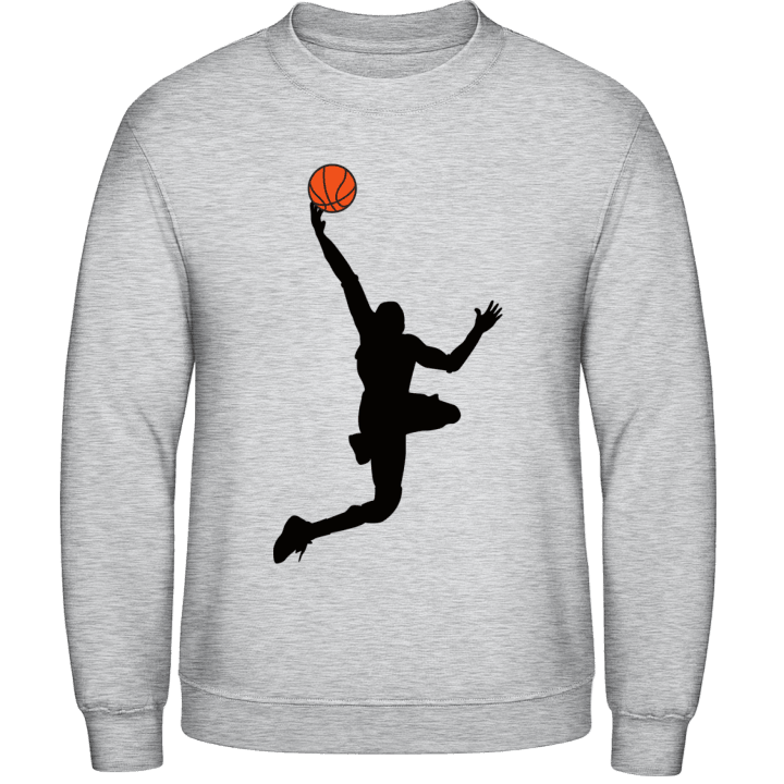 Basketball Dunk Illustration Sweatshirt contain pic