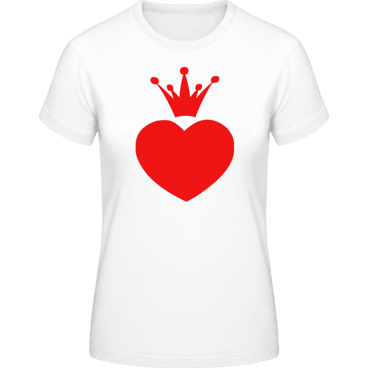 Herz Mit Krone Frauen T-Shirt 0 image