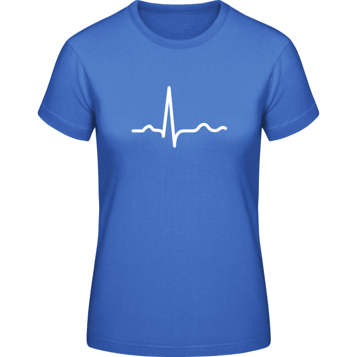 Heart Beat T-skjorte for kvinner contain pic