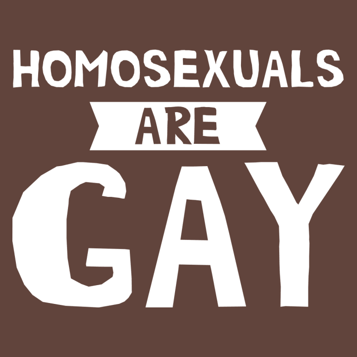 Homo Sexuals Are Gay T-shirt för kvinnor 0 image