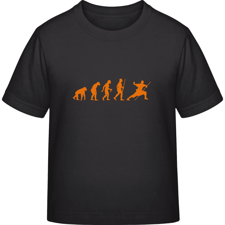 Kung Fu Evolution T-shirt för barn contain pic