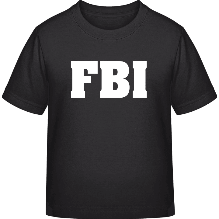 FBI Agent Camiseta infantil contain pic