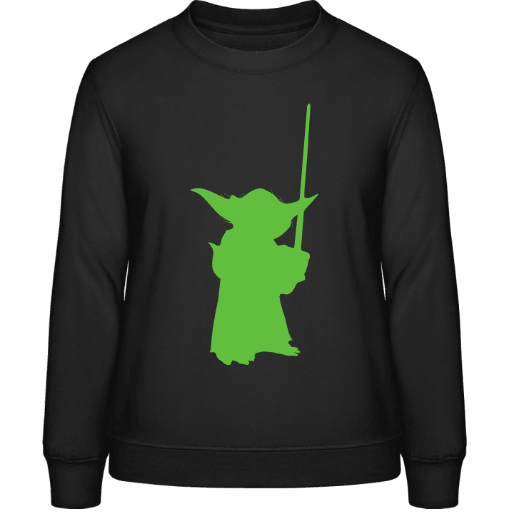 Yoda Silhouette  Frauen Sweatshirt 0 image