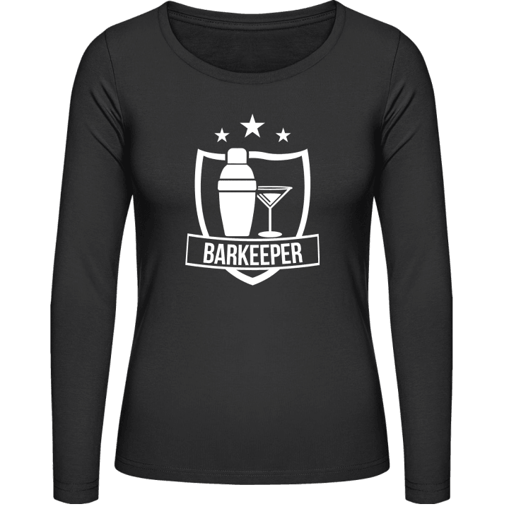 Barkeeper Star T-shirt à manches longues pour femmes contain pic