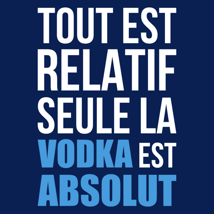 Tout est relatif seule la Vodka est Absolut Väska av tyg 0 image