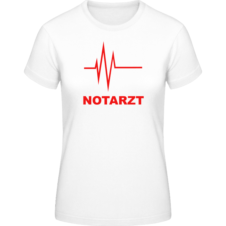 Notarzt Herzschlag T-skjorte for kvinner 0 image