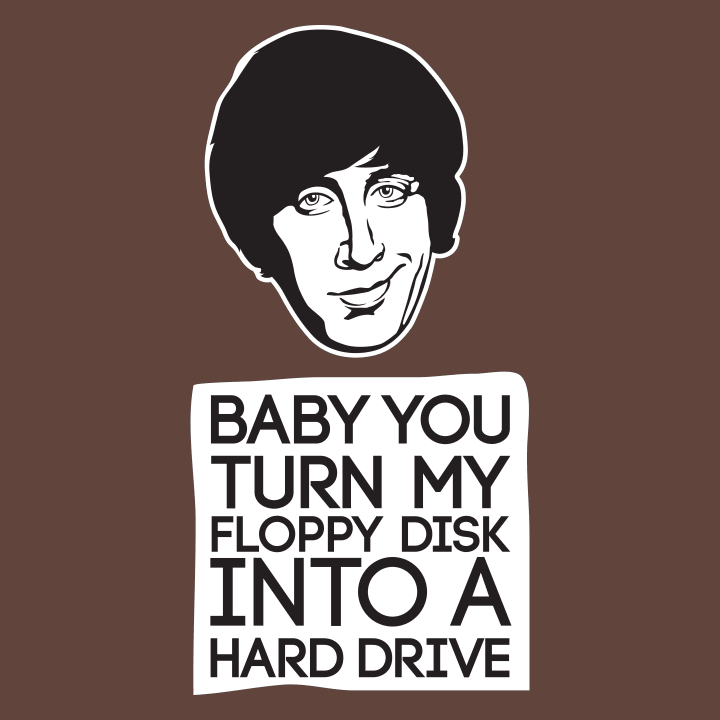 Baby You Turn My Floppy Disk Into A Hard Drive Vrouwen Lange Mouw Shirt 0 image