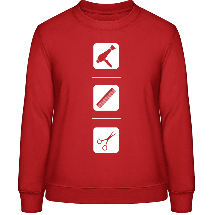 Hairdresser Kit Sweat-shirt pour femme contain pic