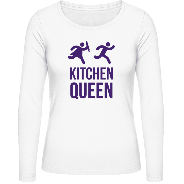 Kitchen Queen Pictogram T-shirt à manches longues pour femmes 0 image
