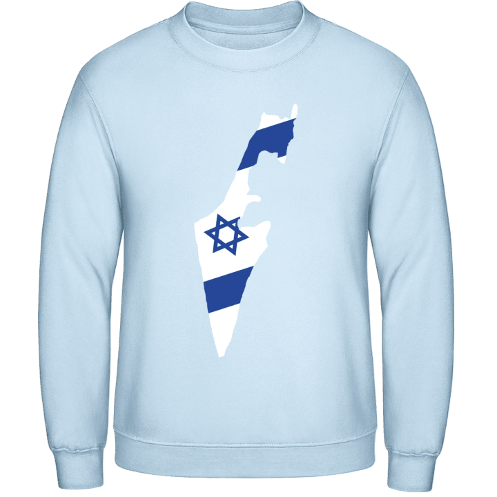 Israel Map Sweatshirt contain pic