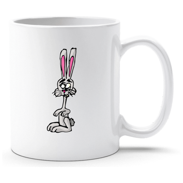 Grey Bunny Illustration Beker 0 image
