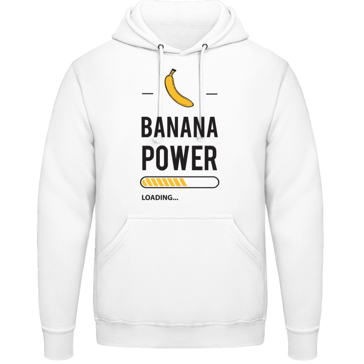 Banana Power Loading Felpa con cappuccio contain pic