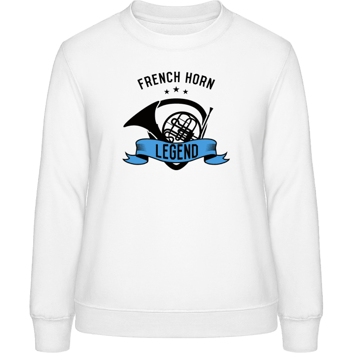 French Horn Legend Sweatshirt för kvinnor contain pic