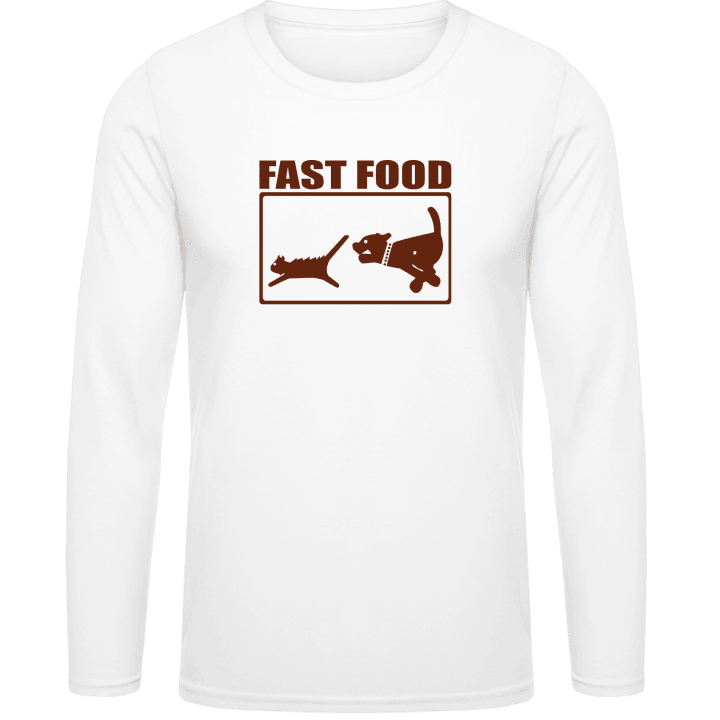 Fast Food T-shirt à manches longues contain pic