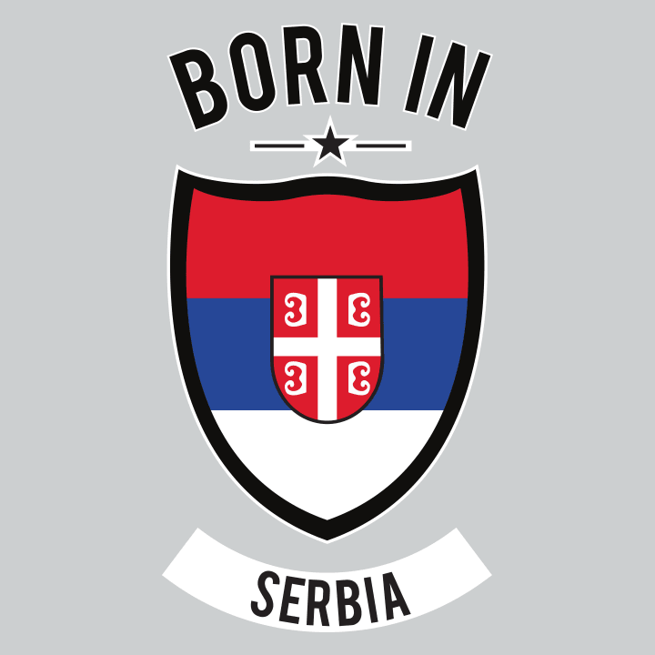 Born in Serbia T-shirt för bebisar 0 image