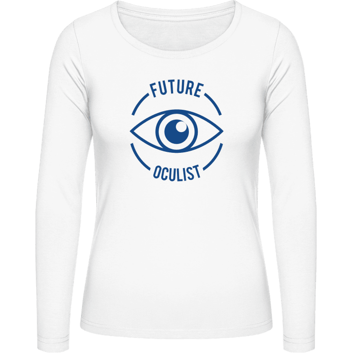 Future Oculist Vrouwen Lange Mouw Shirt contain pic