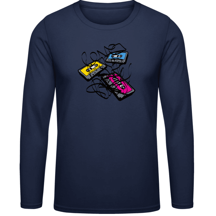 Music Tapes Chaos Long Sleeve Shirt contain pic