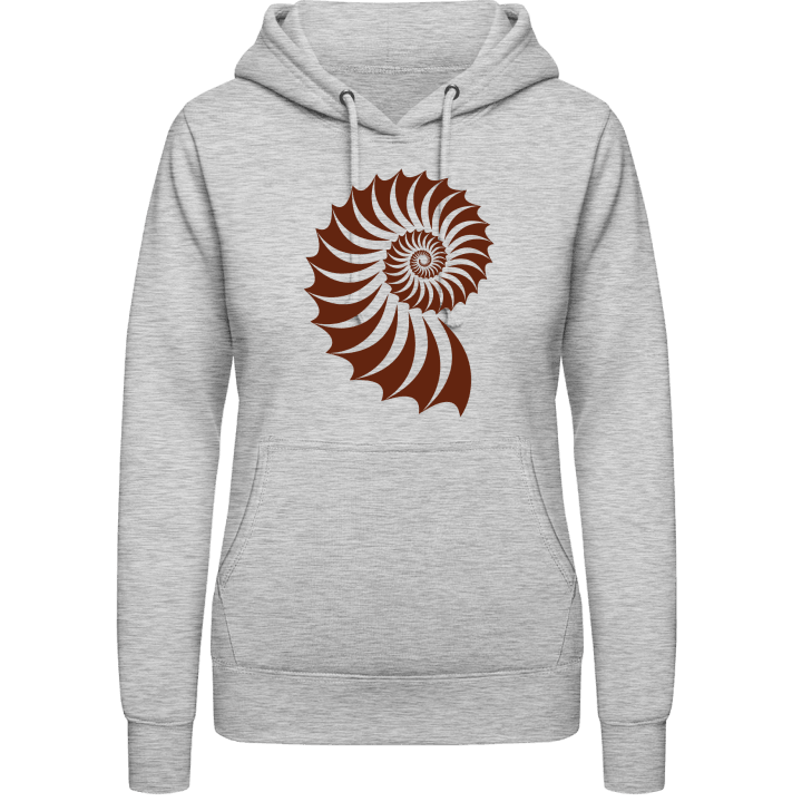 Prehistoric Shell Fossil Vrouwen Hoodie 0 image