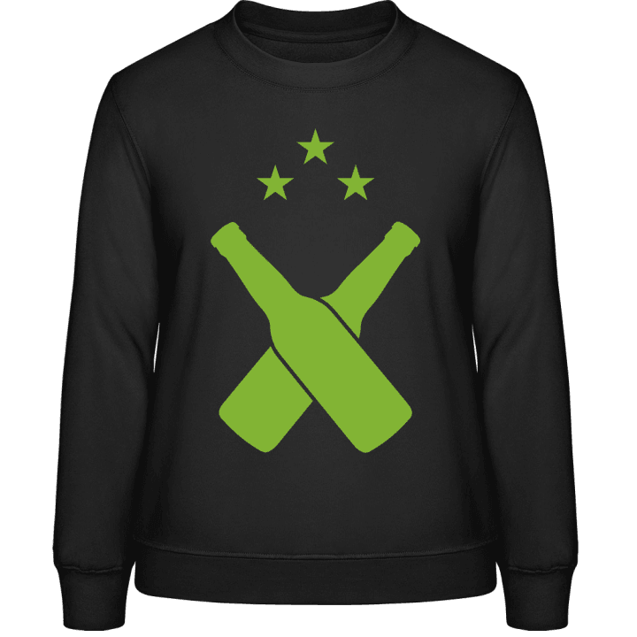 Beer Bottles Crossed Sweat-shirt pour femme contain pic