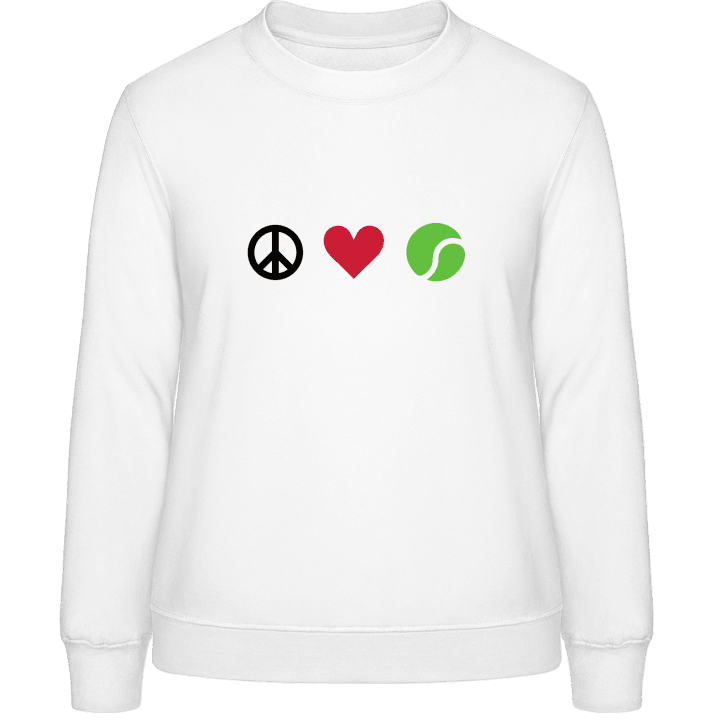 Peace Love Tennis Women Sweatshirt contain pic