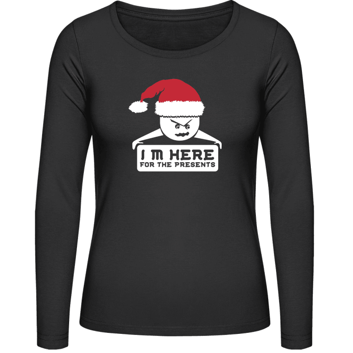 Christmas Present Langermet skjorte for kvinner 0 image