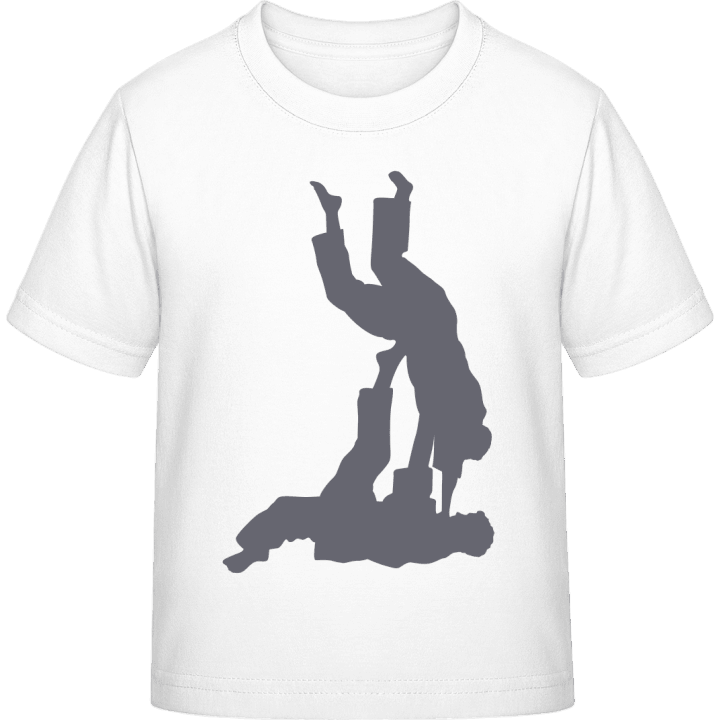 Judo Fight Scene T-shirt för barn contain pic
