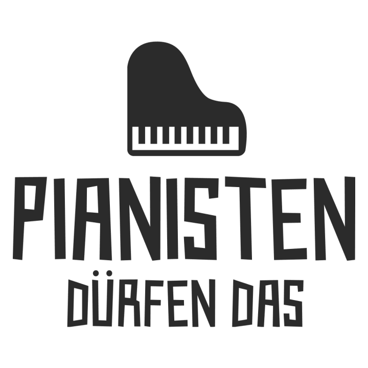 Pianisten dürfen das Naisten t-paita 0 image