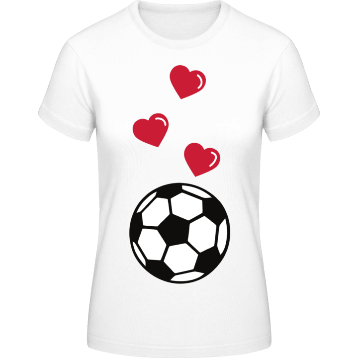 Love Football T-shirt pour femme contain pic