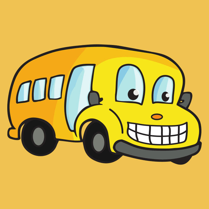 School Bus Comic Baby T-skjorte 0 image