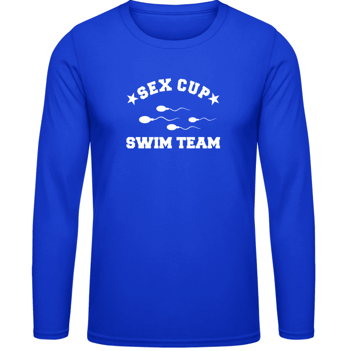 Sex Cup Swim Team Shirt met lange mouwen contain pic