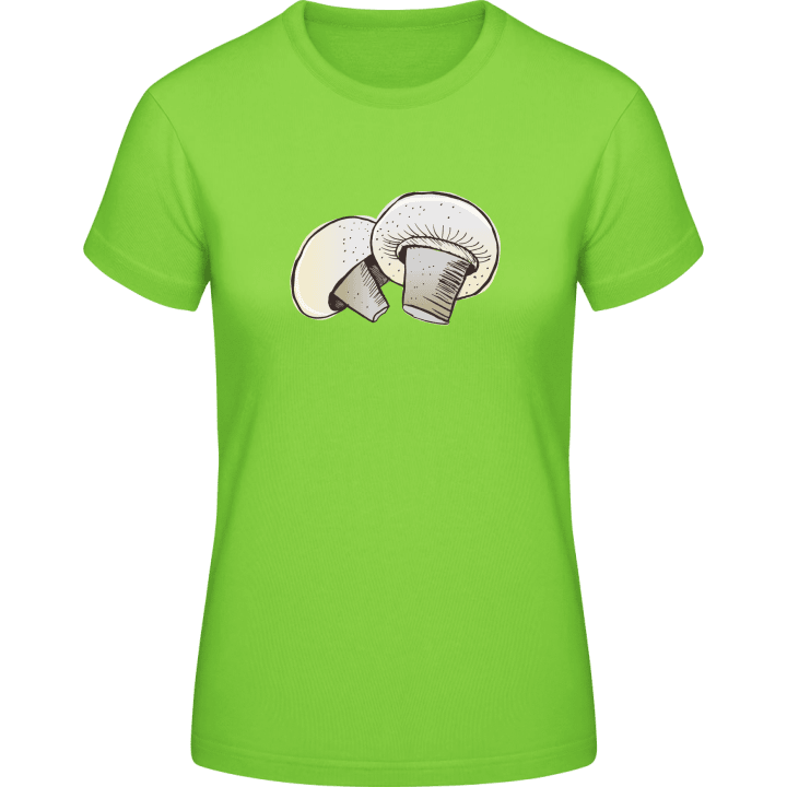 Mushroom T-skjorte for kvinner contain pic
