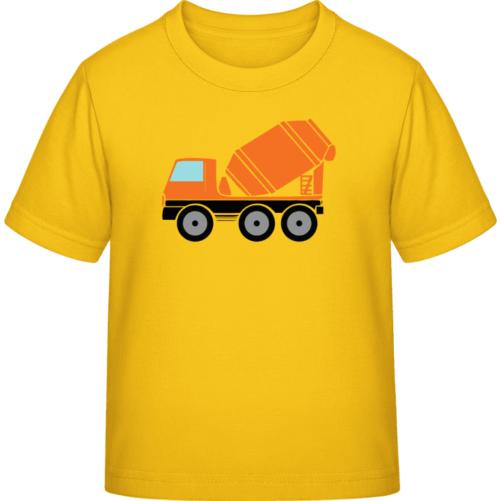 Construction Truck Kinderen T-shirt contain pic