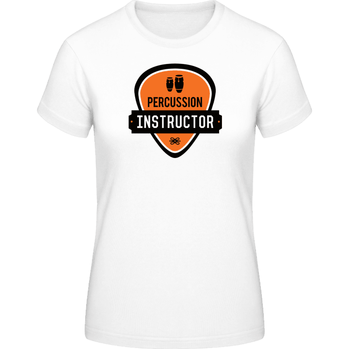 Percussion Instructor T-skjorte for kvinner contain pic