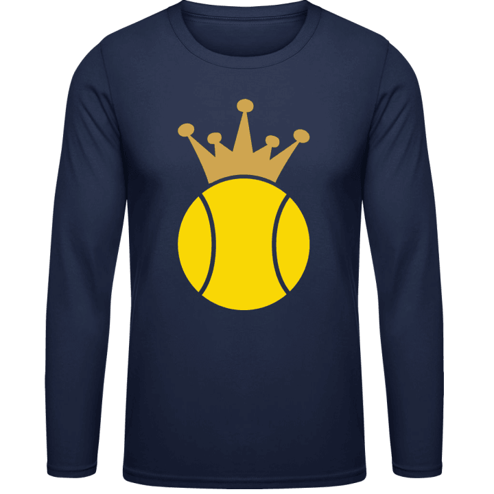Tennis Ball And Crown Langermet skjorte contain pic