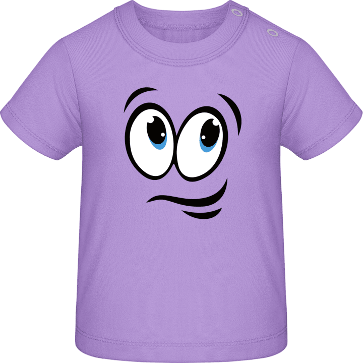 Comic Smiley Face Baby T-Shirt 0 image