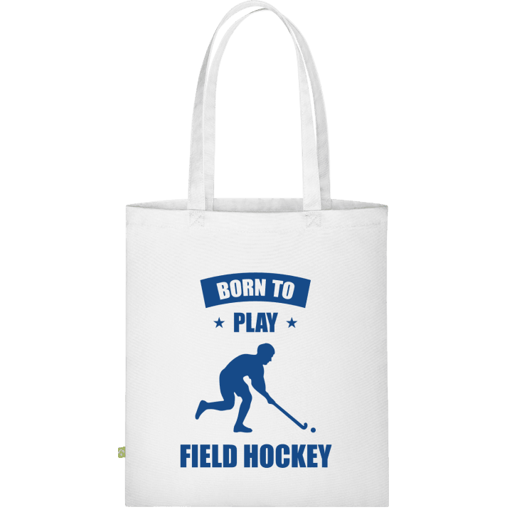 Born To Play Field Hockey Stoffen tas contain pic