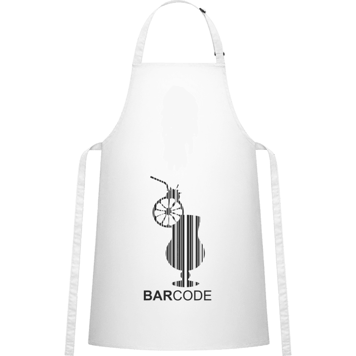 Barcode Cocktail Kitchen Apron contain pic
