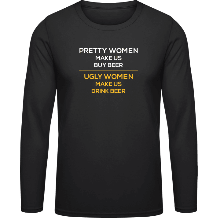 Pretty Women Ugly Women Shirt met lange mouwen contain pic