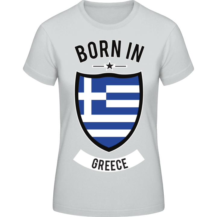 Born in Greece Frauen T-Shirt contain pic