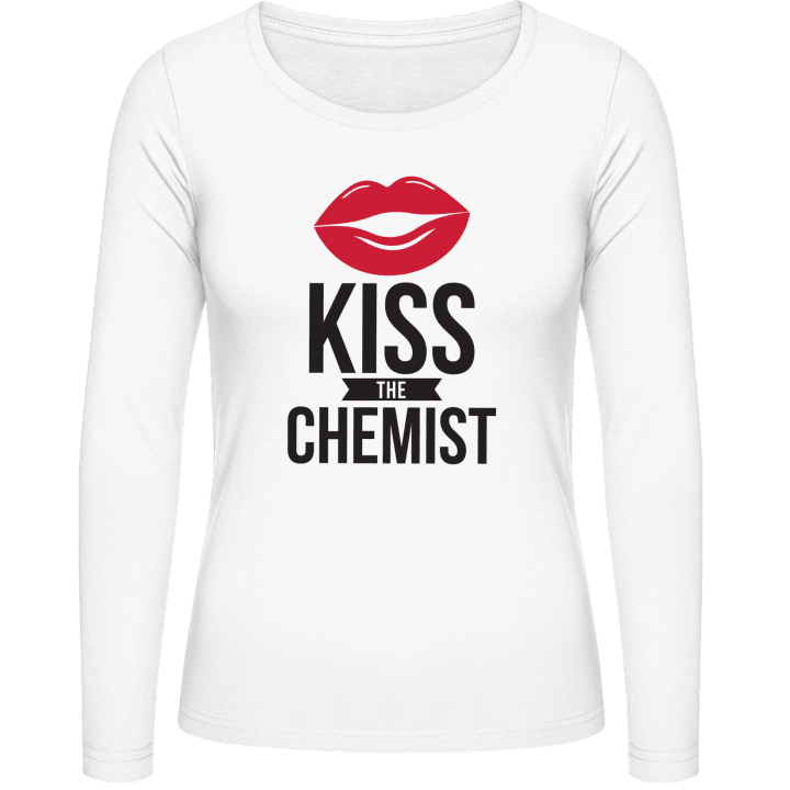 Kiss The Chemist Vrouwen Lange Mouw Shirt contain pic