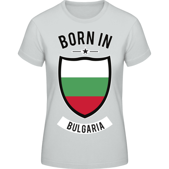 Born in Bulgaria T-shirt för kvinnor 0 image
