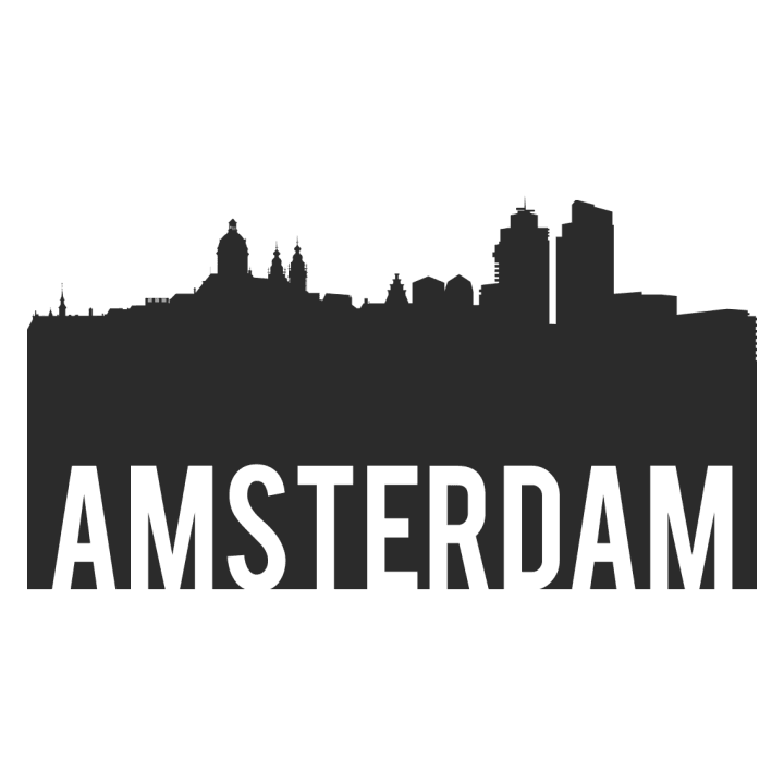 Amsterdam Skyline Hoodie för kvinnor 0 image